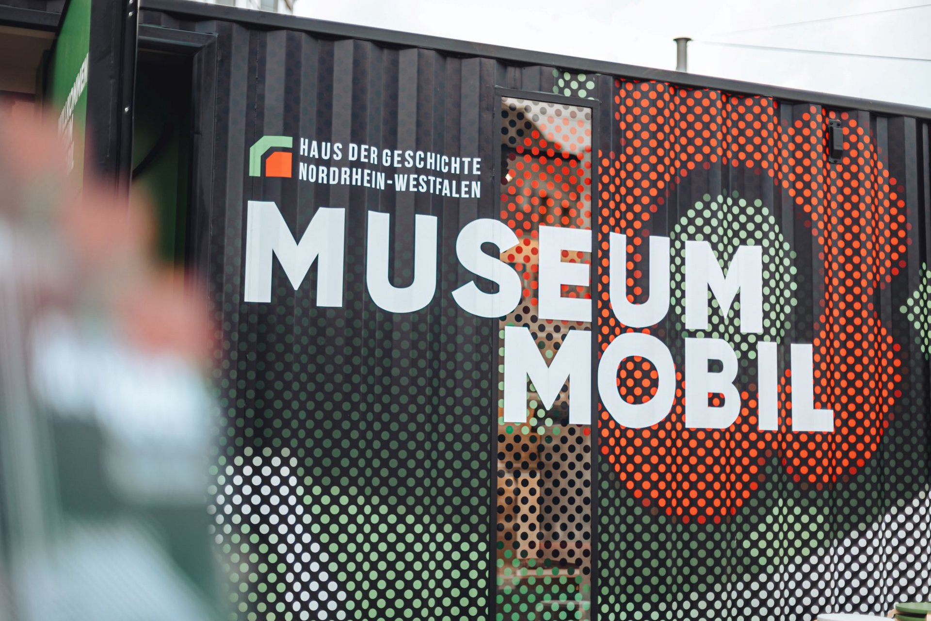 Der MuseumMobil-Container.
